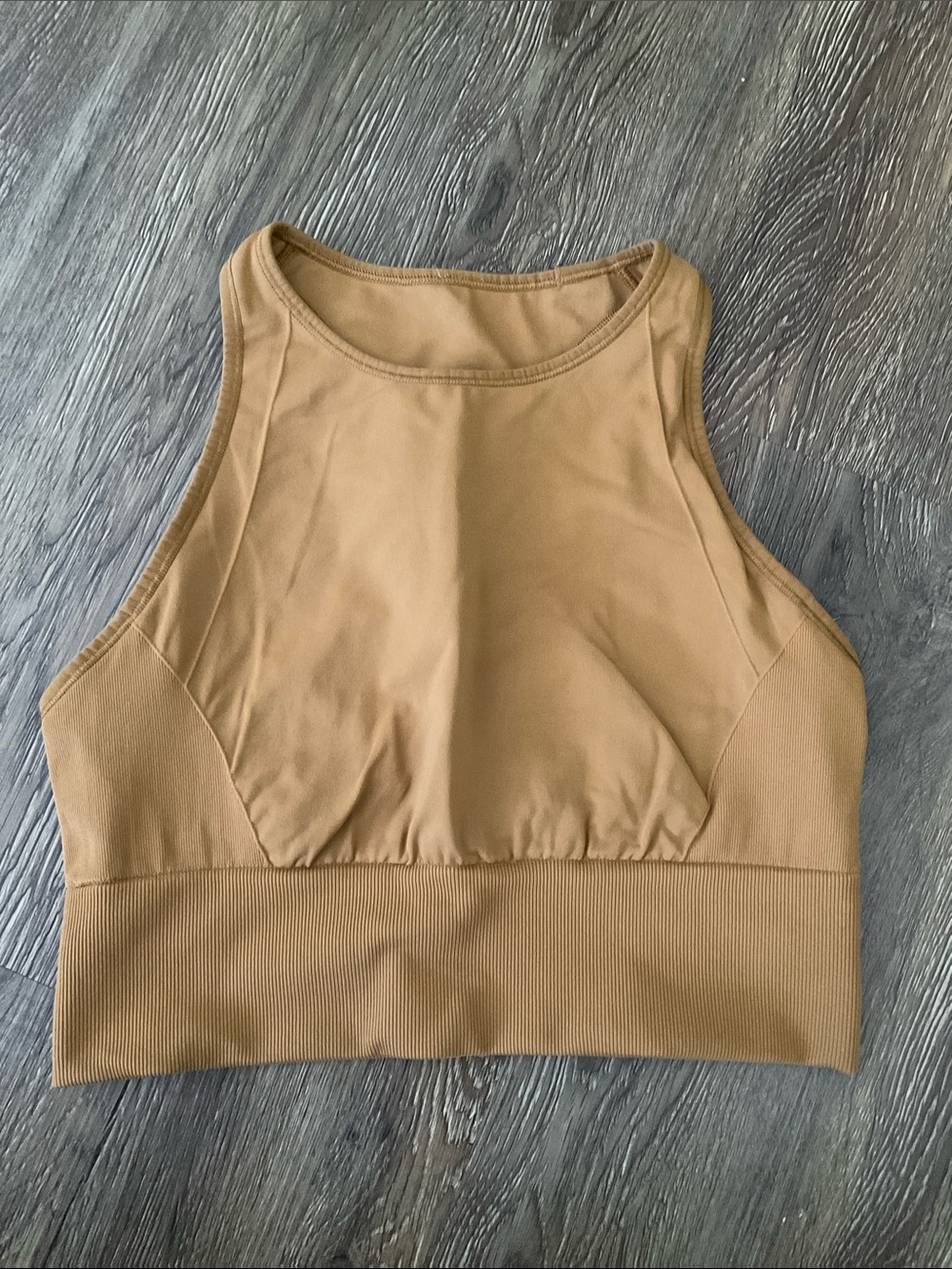 Lululemon Gold Wunder Under Sports Bra